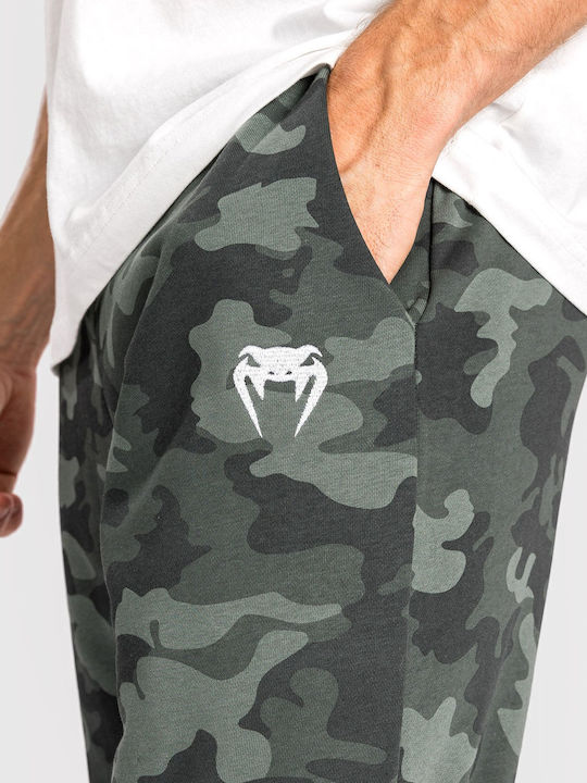 Sweatpants with Elastic Khaki Camo