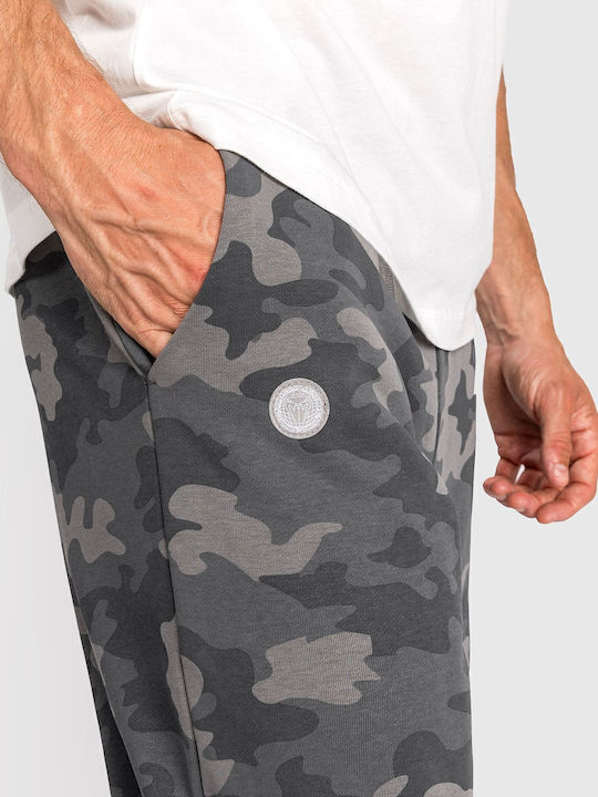 Παντελόνι Φόρμας με Λάστιχο Grey Camo