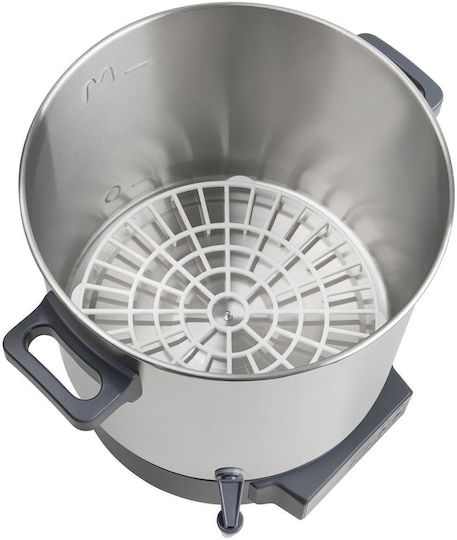 Sencor Πολυμάγειρας 1800W με Χωρητικότητα 27lt Ασημί