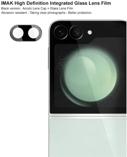 Προστασία Κάμερας Tempered Glass Μαύρο για το Samsung Galaxy Z Flip6 5G