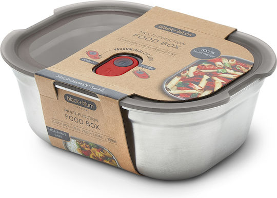 Black+Blum Inox Lunch Box Silver 900ml