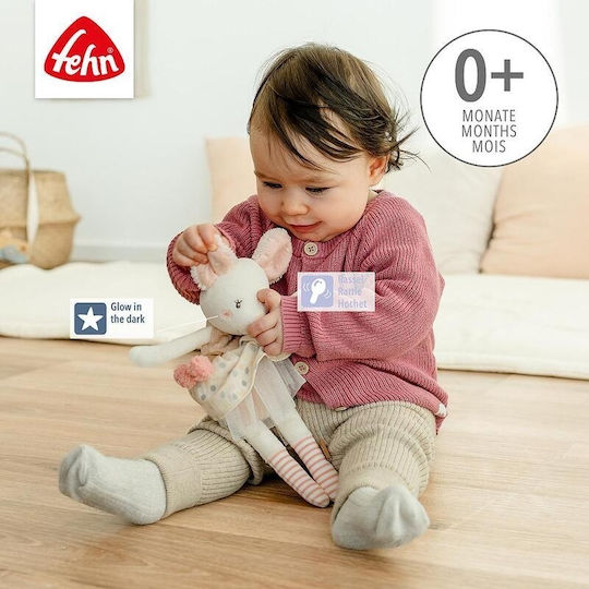 Fehn Tierchen aus Stoff mit Sounds für 0++ Monate