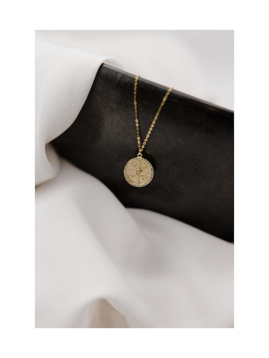 Themelidis Jewels from Gold 14K with Zircon