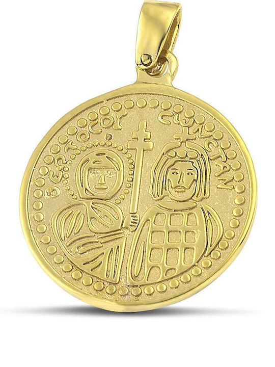 Themelidis Jewels Charm Фулактó от Жълто Злато 14 Карати