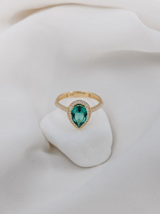 Themelidis Jewels Γυναικείο Δαχτυλίδι Χρυσό 14Κ