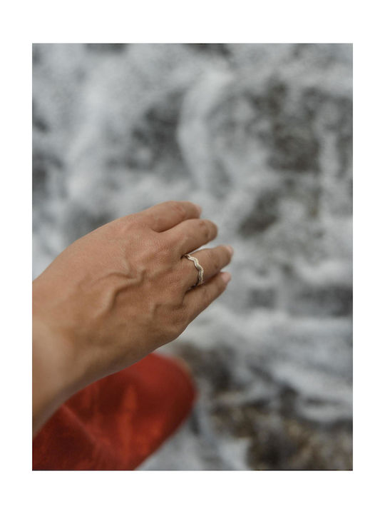 Themelidis Jewels Γυναικείο Δαχτυλίδι με Ζιργκόν από Χρυσό 14Κ