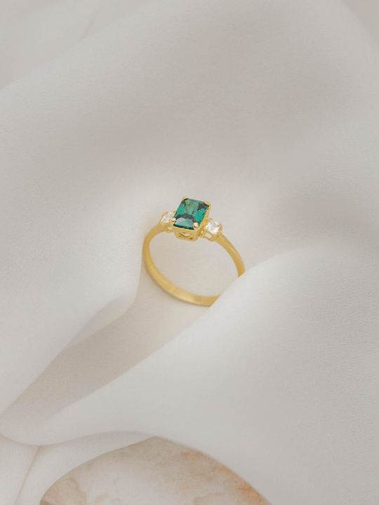 Themelidis Jewels Γυναικείο Δαχτυλίδι Χρυσό 14Κ