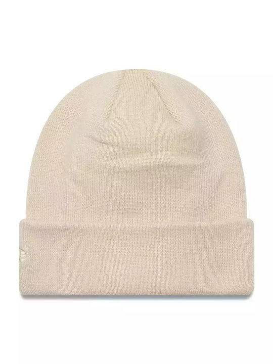 York Yankees Team Beanie Unisex Beanie Knitted in Beige color