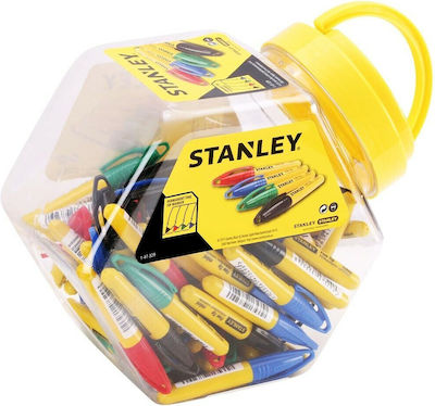 Stanley Permanent Marker 1mm Red