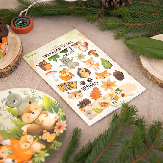 Party Pal Forest Friends Παιδικά Τατουάζ