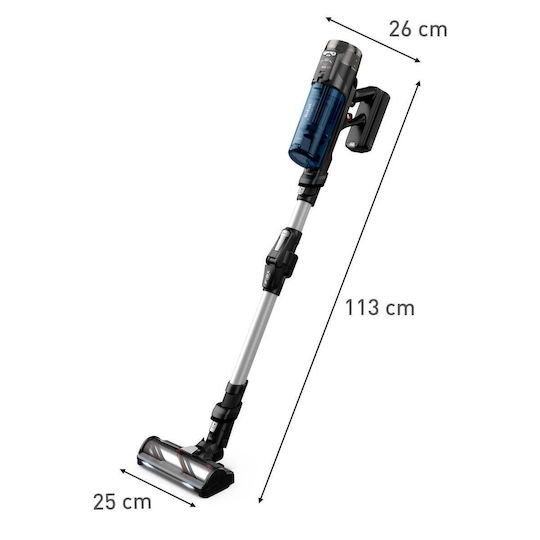 Tefal X-Force Flex 13.60 Rechargeable Stick & Hand Vacuum 2 in 1 25.9V Blue