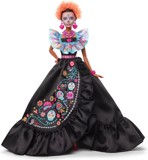 Barbie Dia De Los Muertos de Colectie Păpușă pentru 3+ ani+ Ani 33cm.