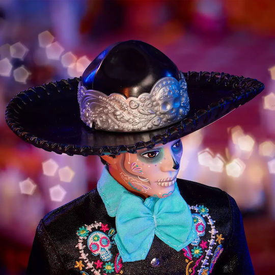 Barbie Dia De Los Muertos Collectible Boy Doll Ken Dia De Muertos for 3+ years+ Years 29cm