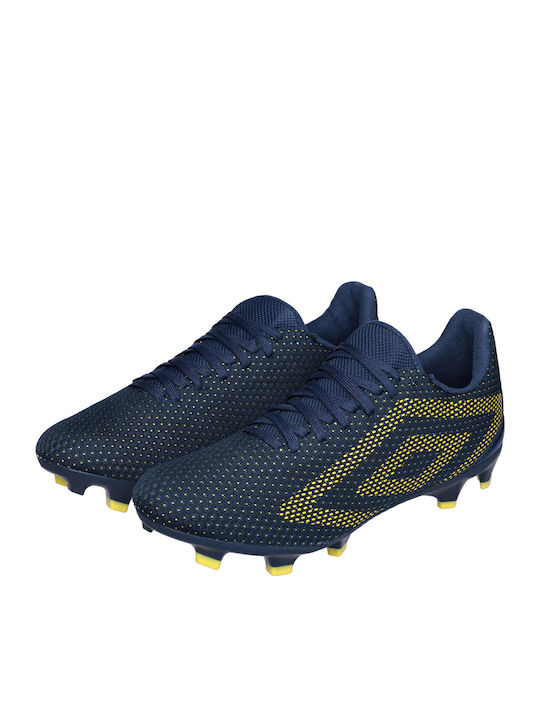 Umbro Velocita Ποδοσφαιρικά Παπούτσια με Τάπες FG Κίτρινα