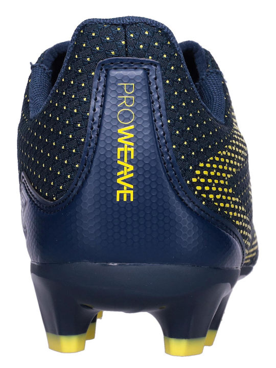 Umbro Velocita Ποδοσφαιρικά Παπούτσια με Τάπες FG Κίτρινα