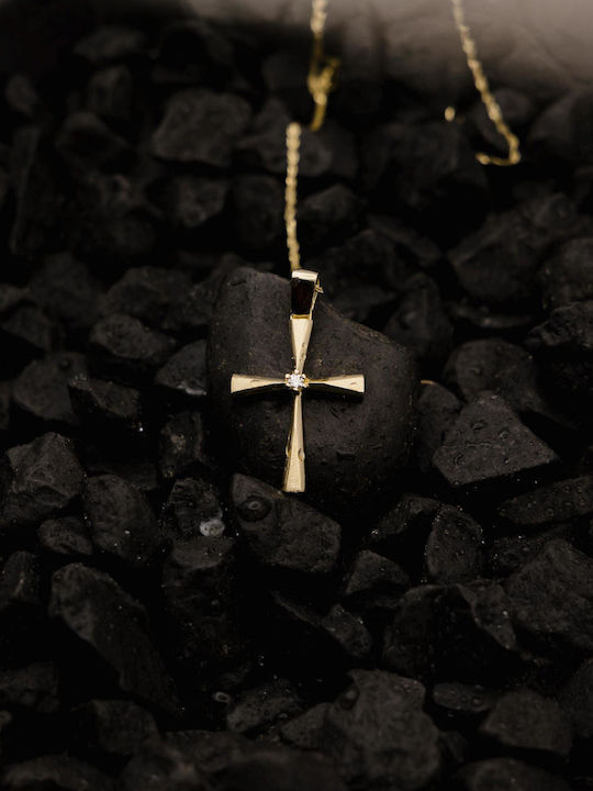 Themelidis Jewels Χρυσός Σταυρός 14Κ