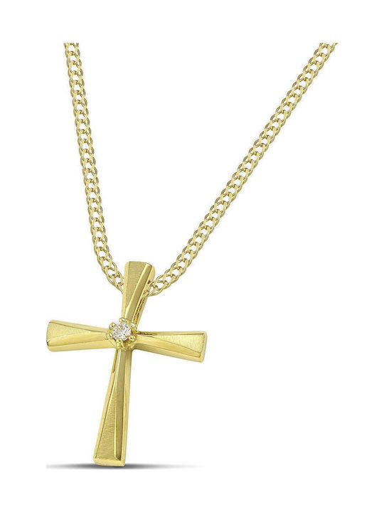 Themelidis Jewels Дамски Златен Кръст 14K