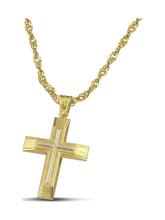Themelidis Jewels Дамски Златен Кръст 14K