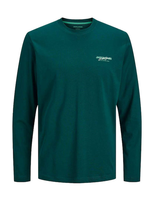 Jack & Jones Bluza Bărbătească Deep Teal Πετρόλ