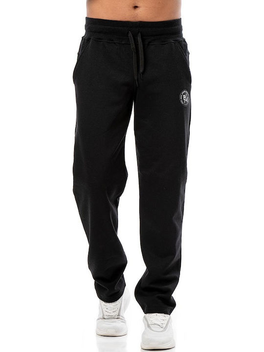 Sweatpants without Elastic Black