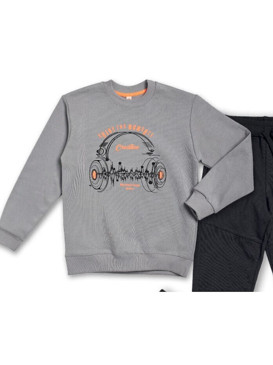 Reflex Kids Sweatpants Set Grey