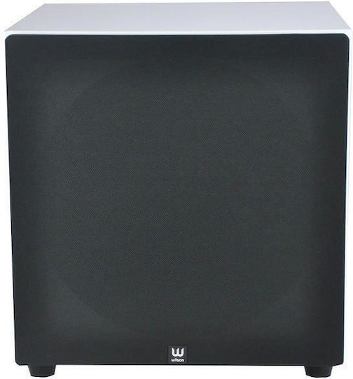 Wilson Sub-12 HGL Αυτοενισχυόμενο Subwoofer με Ηχείο 12" 250W Λευκό Γυαλιστερό