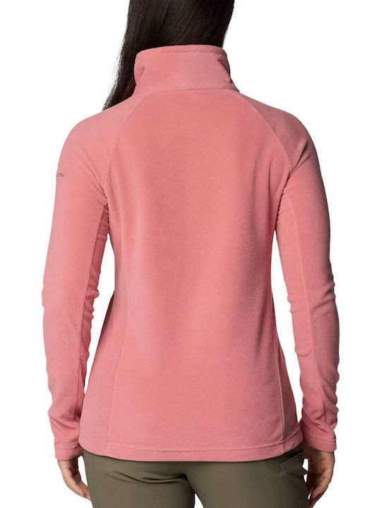 Columbia Glacial Iv 1/2 Winter Women's Fleece Blouse with Zipper Pink