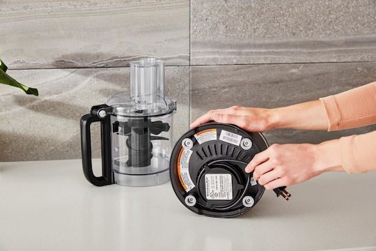 Kitchenaid Multifunktions-Food-Prozessor 240W mit Behälter 2.1Es und Blender-Kanne Schwarz