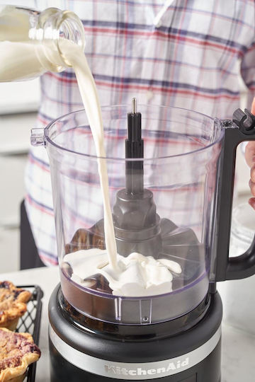 Kitchenaid Multifunctional Food Processor 240W with Pot 2.1lt and Jug Blender Gray