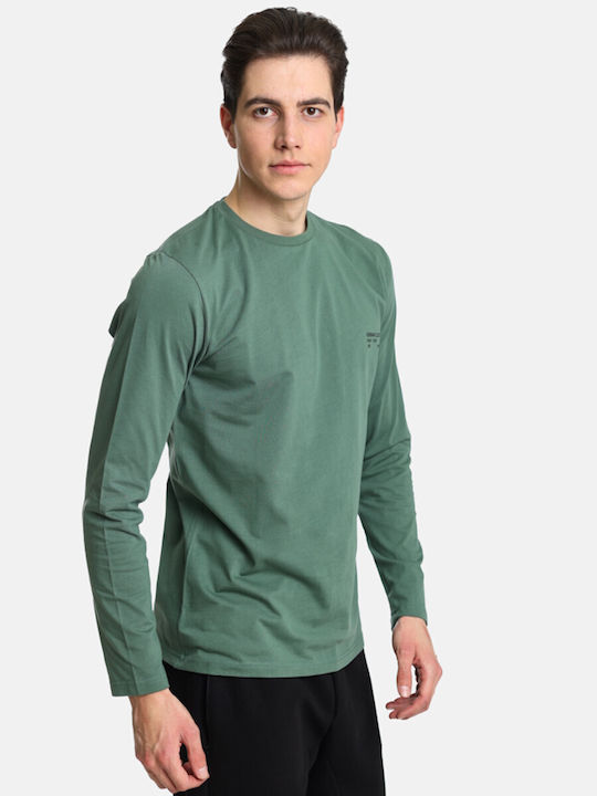 Paco & Co Men's Long Sleeve Blouse Menta-mint