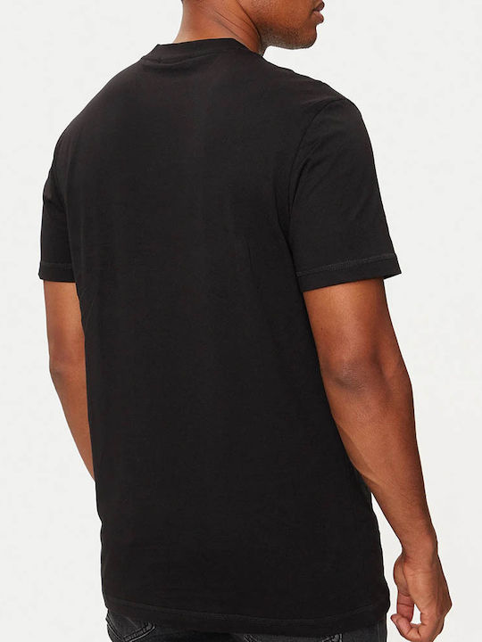 Calvin Klein Monogram T-shirt Bărbătesc cu Mânecă Scurtă BLACK