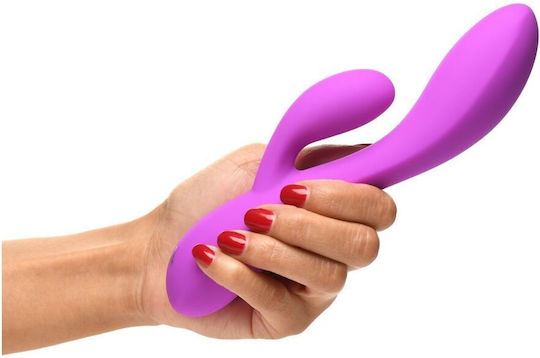 XR Διπλός Δονητής 19.5cm Μωβ