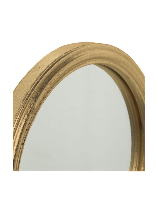 Alexandra House Living Wall Mirror with Gold Metallic Frame 81x24cm 1pcs