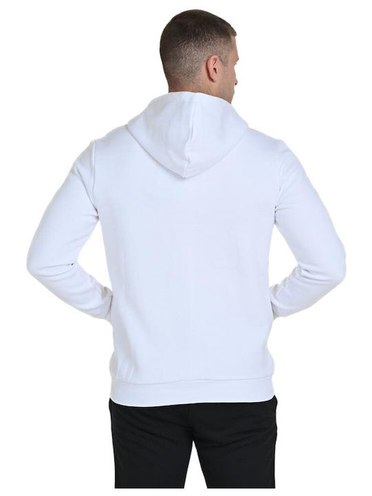 Target Herren Sweatshirt Jacke mit Kapuze Weiß