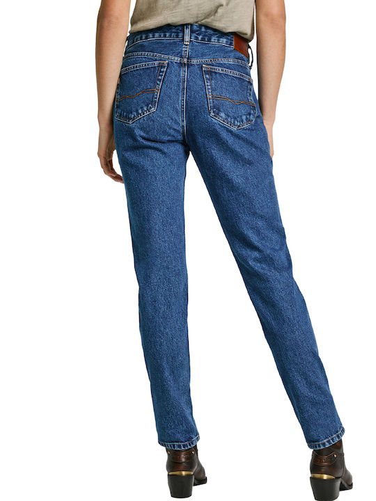 Pepe Jeans Women's Trousers in Straight Line Denim