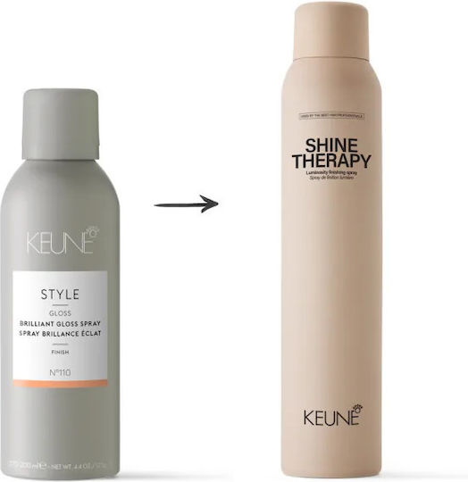 Keune Shine Therapy Λακ 200ml