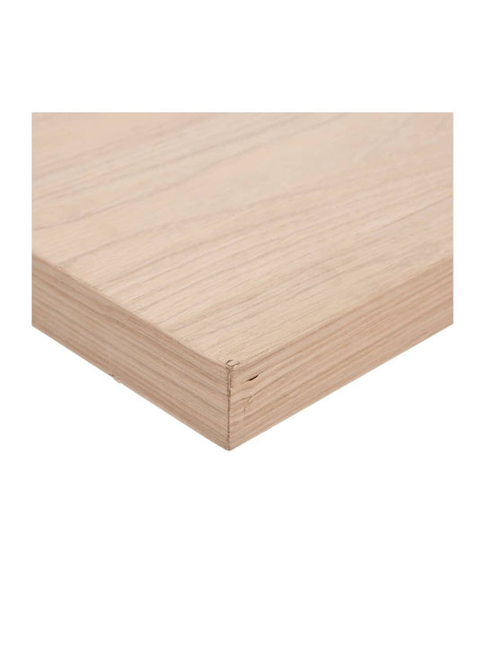 Ράφια Τοίχου Σκάλα Καφέ (4τμχ) 40x23.5x4εκ.