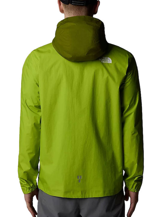 The North Face Men's Jacket Waterproof and Windproof Green