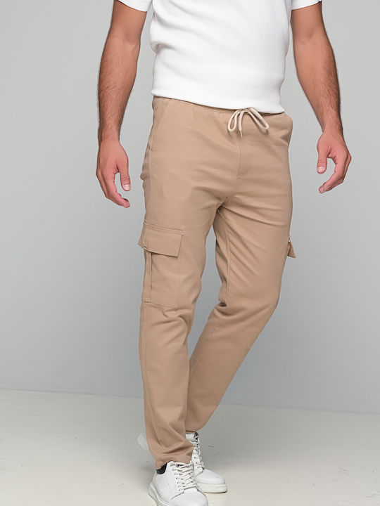 Ben Tailor Men's Trousers Cargo Beige