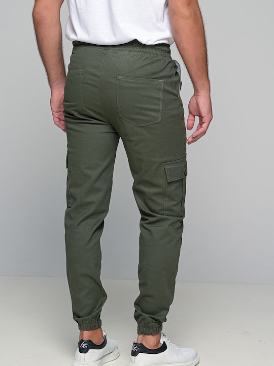 Ben Tailor Men's Trousers Cargo Haki