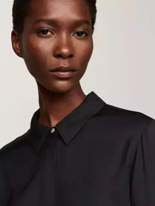 Women's Long Sleeve Shirt Black