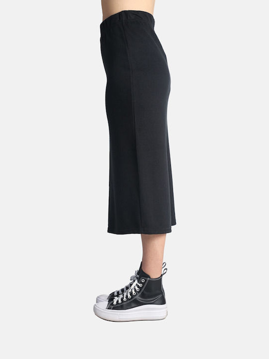 Paco & Co Midi Skirt in Black color