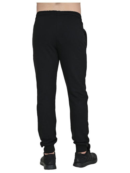 Target French Terry Pantaloni de trening Negru