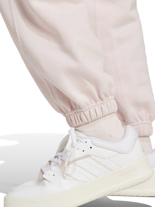 Adidas Damen-Sweatpants Breit ROZ Vlies