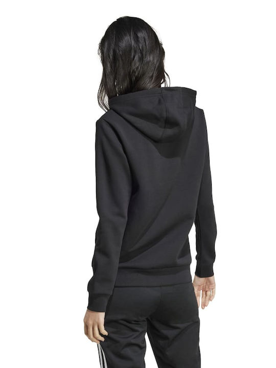 Adidas Graphic Women's Hooded Sweatshirt Black