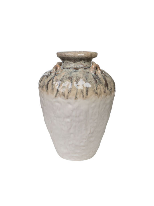 Romimex Decorative Vase Beige 42x42x53cm