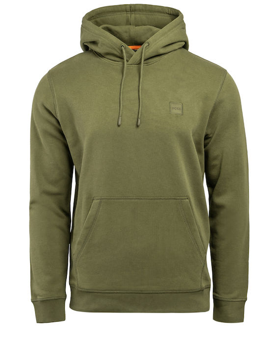 Hugo Boss Sweatshirt with Hood Khaki