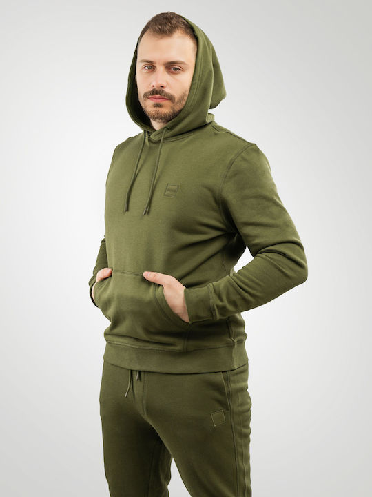 Wetalk Sweatshirt with Hood Khaki