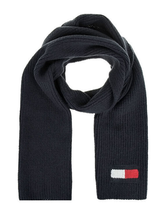 Set with Beanie Knitted in Black color