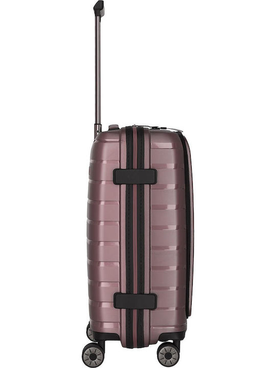 Travelite Βαλίτσα Ταξιδίου Καμπίνας Σκληρή Lilac με 4 Ρόδες Ύψους 55εκ.